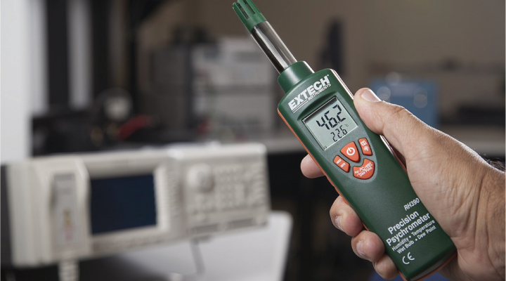 mold detector - psychrometer-humidity